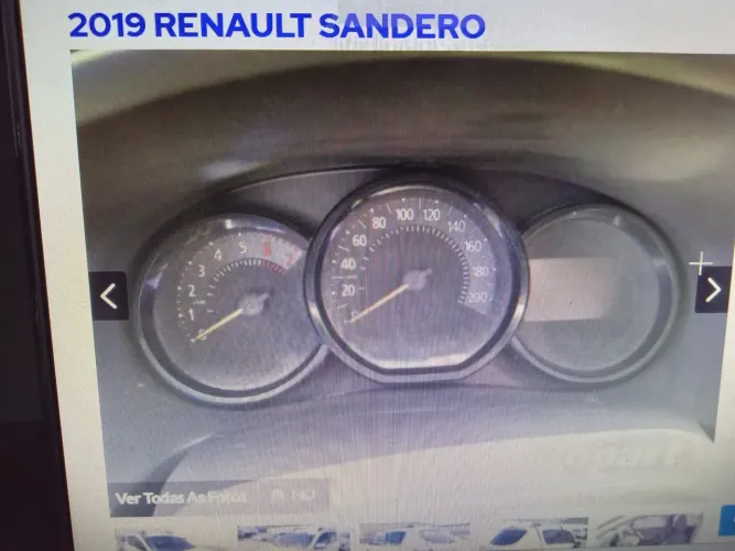 Sucata do Sandero 2109 1.6 stepway Bem conservado com as peças originais y