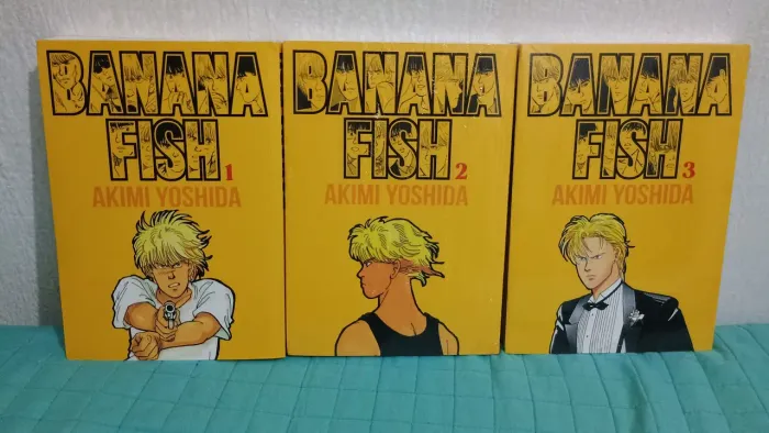 Mangá Banana Fish - Volumes 1 ao 3