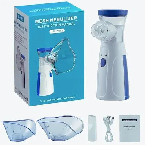 Nebulizador Portátil: respiração leve