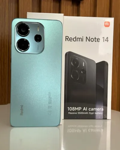 Redmi Note 14 256/8 Câmera Traseira De 108MP e Selfies Perfeitas