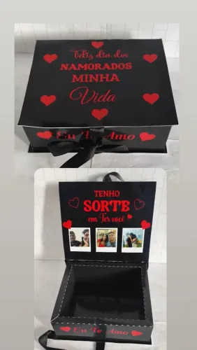 Caixa Presente Especial Dia dos Namorados