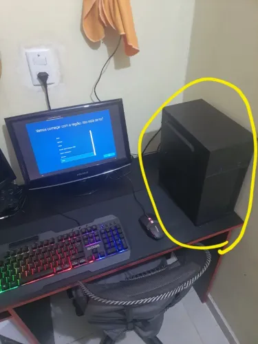 Computador para estudo, trabalho ou jogos G870 e DDR3 4GB