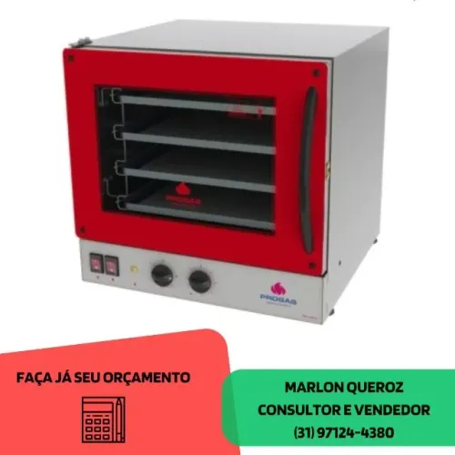 Forno Elétrico Fast Oven Turbo Progas Novo
