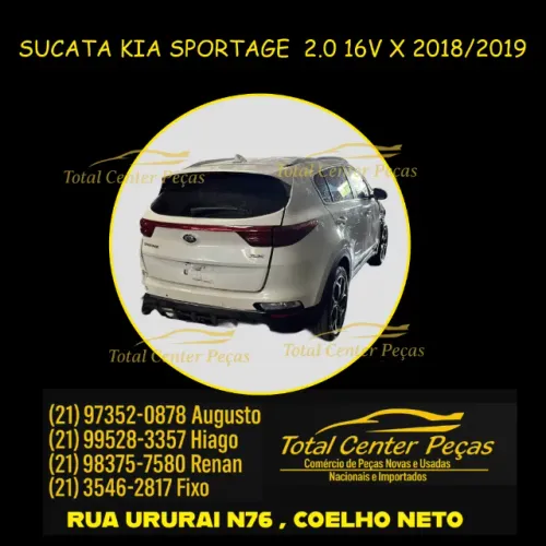 SUCATA KIA SPORTAGE EX 2.0 16