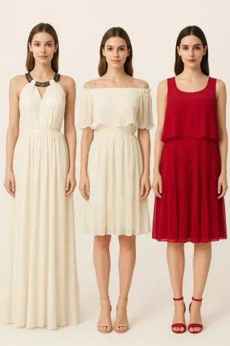 Liquidação! Vestidos $10 atacado, lotes de 100 