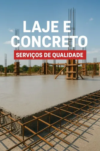 Laje e concreto - Vitória, Vila Velha, Serra, Cariacica, Guarapari -ES