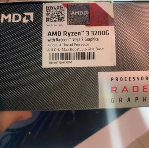 Ryzen 3 3200G - Processador Com Gráficos Integrado Vega 8