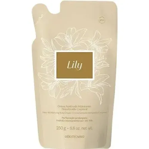Refil do Creme hidratante Lily Desodorante Corporal O Boticário 250g