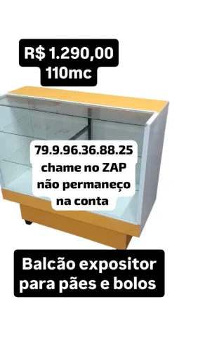 Balcão expositor natural 