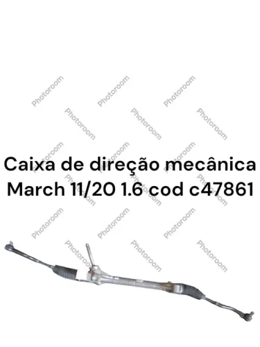 Caixa de direção mecânica March 11/20 1.6 cod c47861