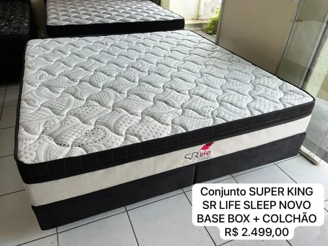 Cama Box Super King Nova