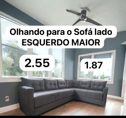 SOFÁ DE CANTO GRANDE, abre 4 CAMAS! Direto da fábrica pague na entrega