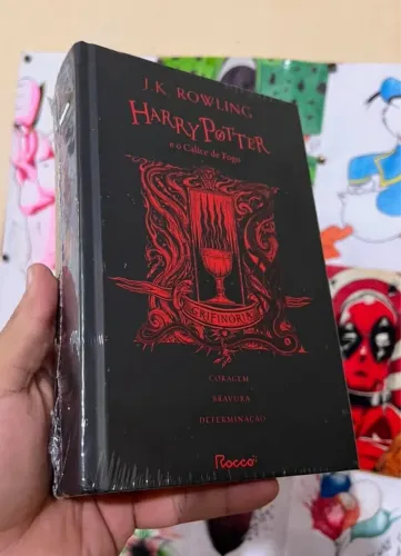 Harry Potter e o Cálice de Fogo: HP Casas de Hogwarts: Grifinória lacrada 