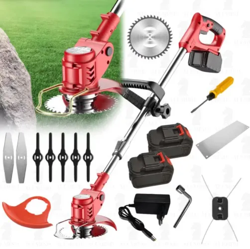 Roçadeira com bateria recarregável 