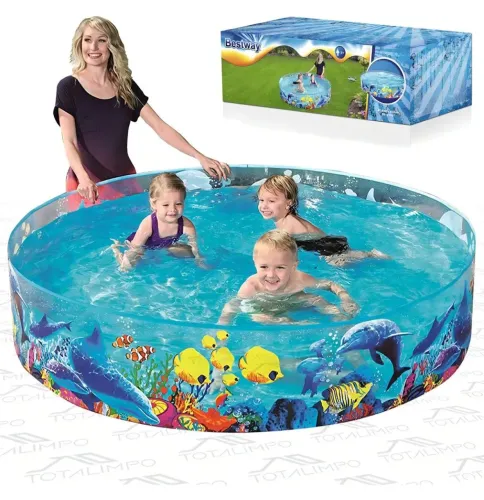 Piscina Infantil Bestway 1.83 Metros Diversão Garantida!