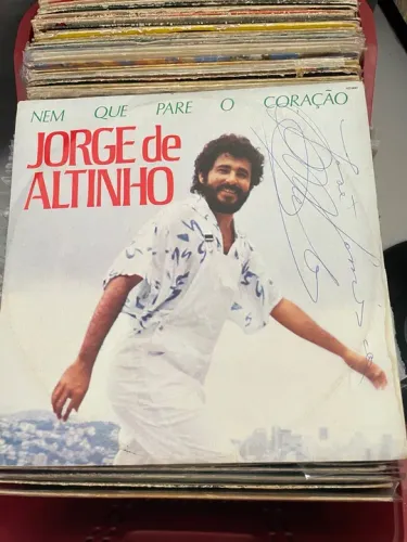 LP Vinil Jorge de Altinho - Nem que pare o coração - 1985.