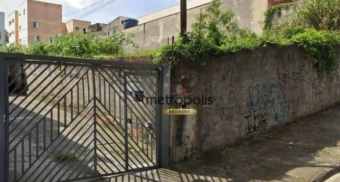 Terreno à venda, 500 m² por R$ 1.064.000,00 - Vila Palmares - Santo André/SP