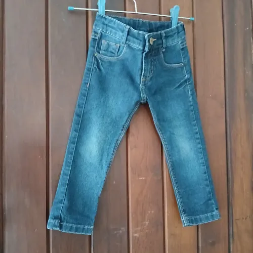 Calça Jeans Infantil Azul - Conforto e Estilo!