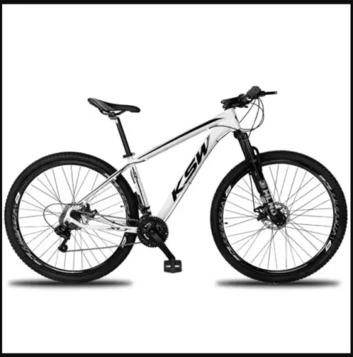 BICICLETA MOUNTAIN BIKE KSW 19" 27V CAMBIOS SHIMANO DEORE E ALTUS