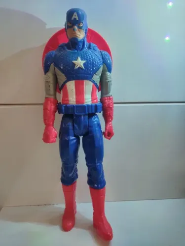 Boneco Capitão América Mattel - Brinquedo de Ação