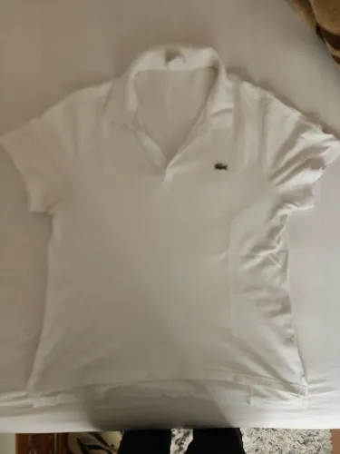 Camisa Polo Lacoste Original - Branca