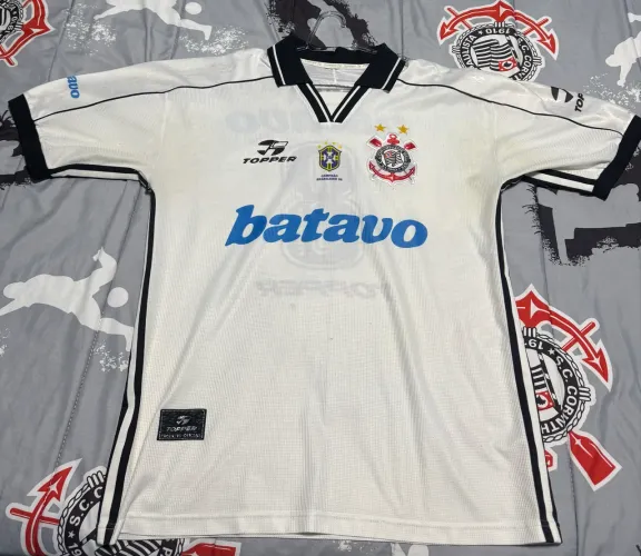 Camiseta Corinthians Batavo 1998 ORIGINAL.