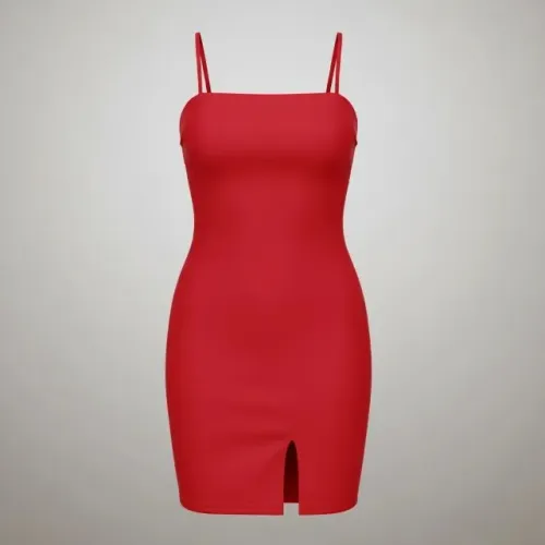 vestido tubinho vermelho com bojo