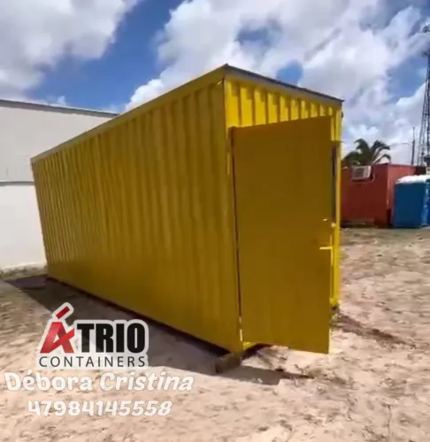 Container desmontáveis para locadores escritórios e almoxarifado 