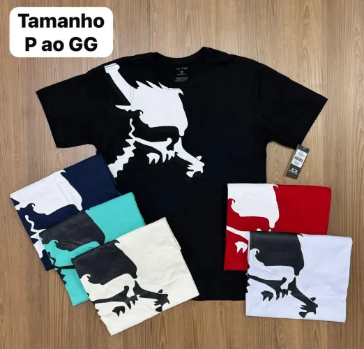 10 Camiseta Masculina 100% Algodão fio 30.1 penteado para revender - Camisetas em Atacado