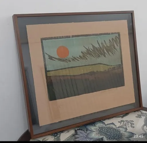 Xilogravura Aldemir Martins - Assinada e com certificado