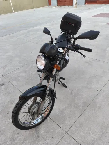 VENDO HONDA / CG 150 TITAN KS 2007 GASOLINA COR PRETA