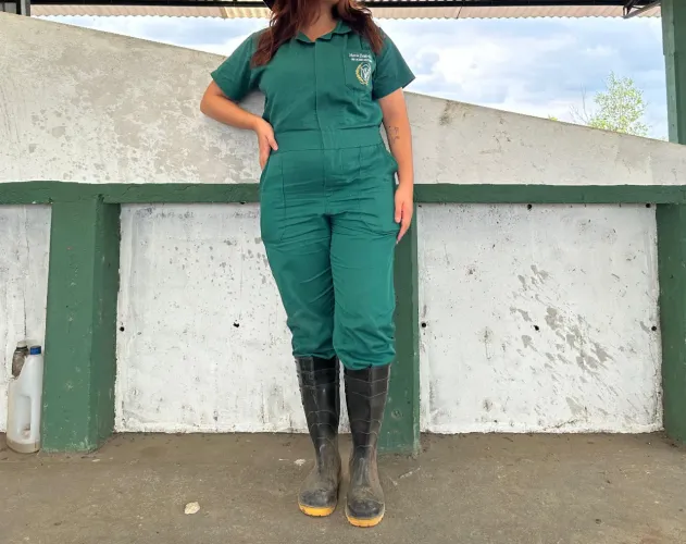 Macacão de Campo Vet + Galocha n36