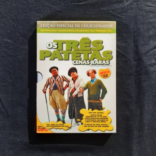 DVD Os Três Patetas - Cenas Raras - Edição Especial de Colecionador
