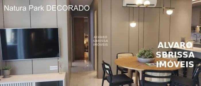 Apartamento Novo com 3 dormitórios à venda, 89 m² por R$ 730.000 - Natura Park Condominium