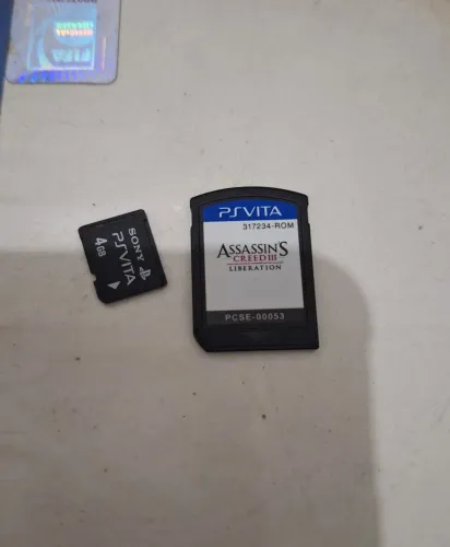 Cartão de memória 4gb para psvita + jogo