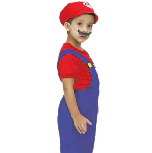 Fantasia de Super Mario para Menino