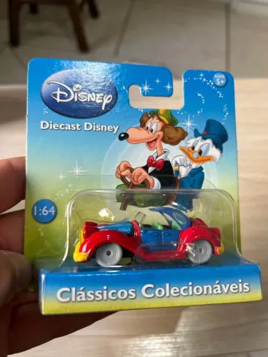 Miniatura Disney Diecast Clássicos Colecionáveis