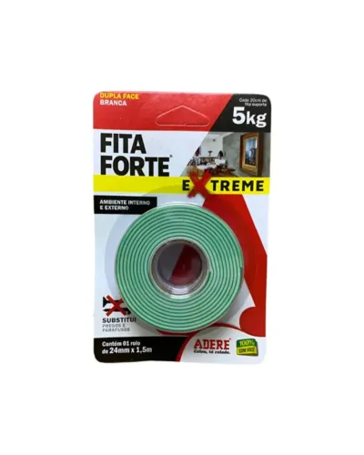 Dupla Face 24mm x 1,5m Adere Extreme