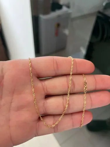 Colar feminino Ouro 18k 