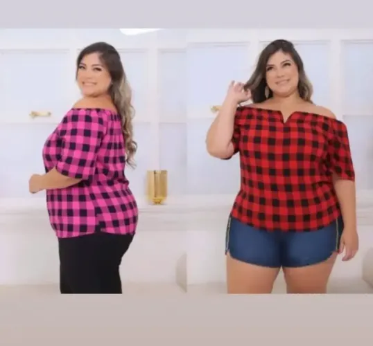 Blusa  em Xadrez G