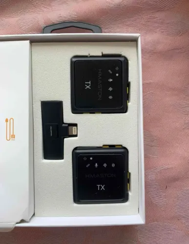 Microfone lapela para IPhone