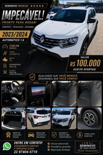 Renault Duster Iconic 1.6 16V Flex AUT 2024
