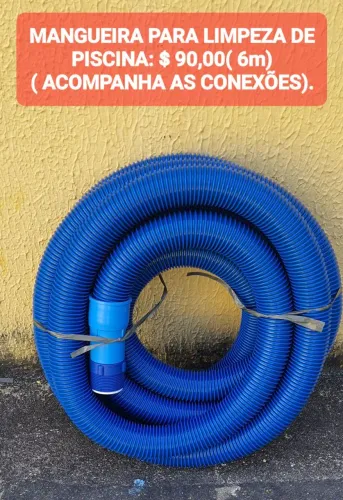 MANGUEIRA PARA LIMPEZA DE PISCINA