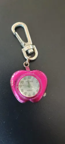 Relógio chaveiro vintage Quartz