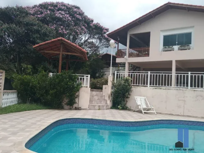 Casa em Condomínio para Venda em Cotia, Paisagem Renoir, 5 dormitórios, 2 suítes, 5 banhei