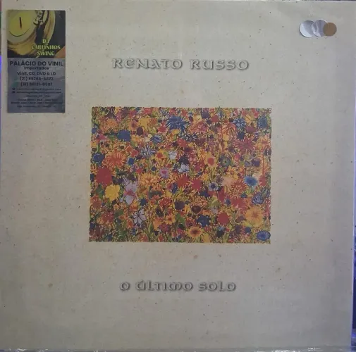 LP RENATO RUSSO LACRADO - O ÚLTIMO SOLO