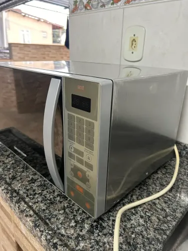 MICROONDAS BRASTEMP 32 LITROS - INOX