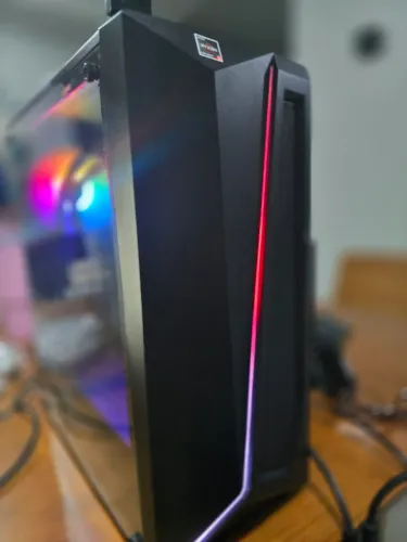 SETUP COMPLETO! Ryzen 5 4600G + Monitor Full HD + RGB
