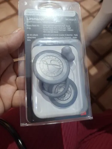 Kit Reposição Anel e Diafragma Estetoscópio Pediátrico e Cardiológico