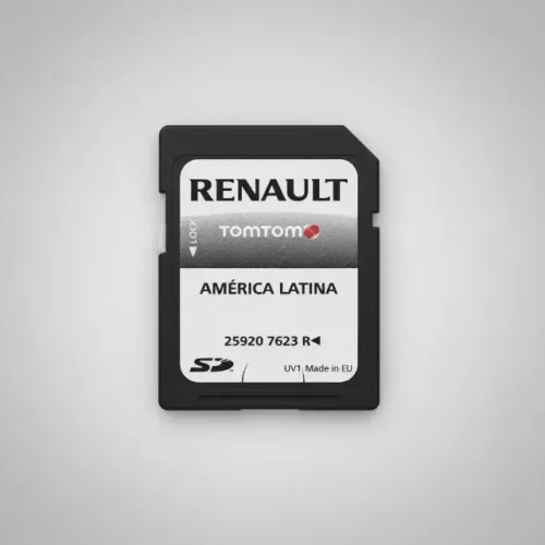 Cartão SD GPS Renault Fluence Privilegie America Latina